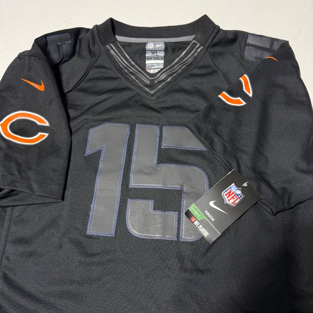 NWT Brandon Marshall #15 Chicago Bears NFL Nike On Field Jersey Youth XL 18/20